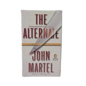 The Alternate Audiobook John Martel 4 Cassettes New Novel Abridged